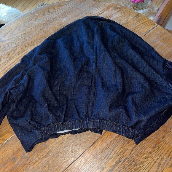 DRIES VAN NOTEN Vesto denim blouseon jacket/exc. cond/L - Picture 13 of 15